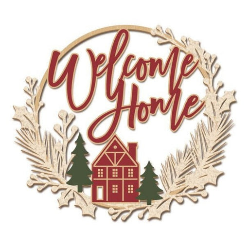 Welcome Home Wreath Wall Décor