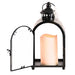 Lantern Skaters Candle Votive Metal Lantern