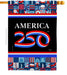 America 250 Icon Grid Banner Flag