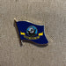 US Navy Flag Gold Lapel Pin