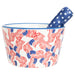 14 oz. Stars and Stripes Ceramic Bowl & Spreader