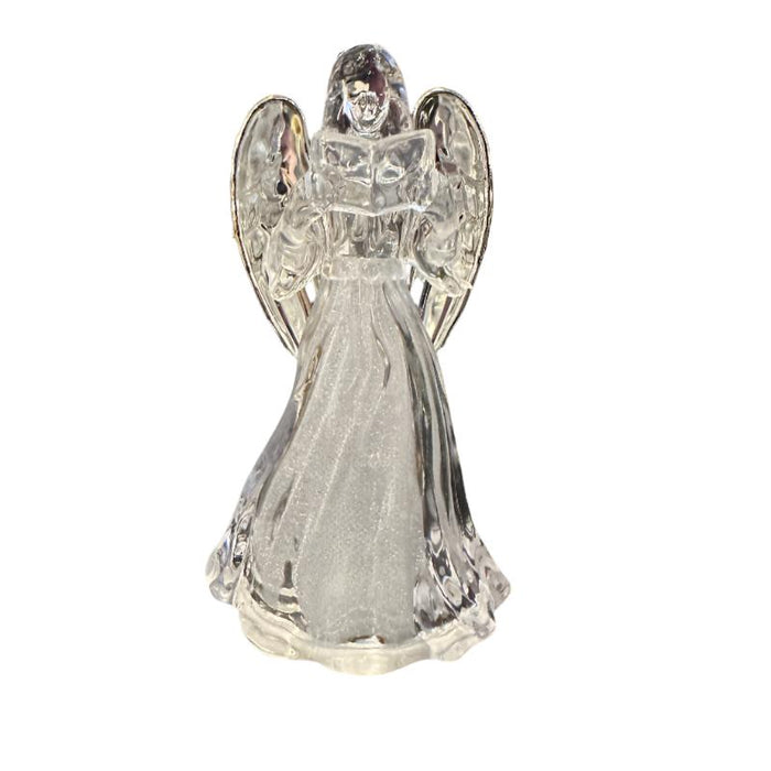 Singing Light Up Angel Acrylic Decor