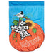 Pumpkin Chickadee Welcome Banner Flag