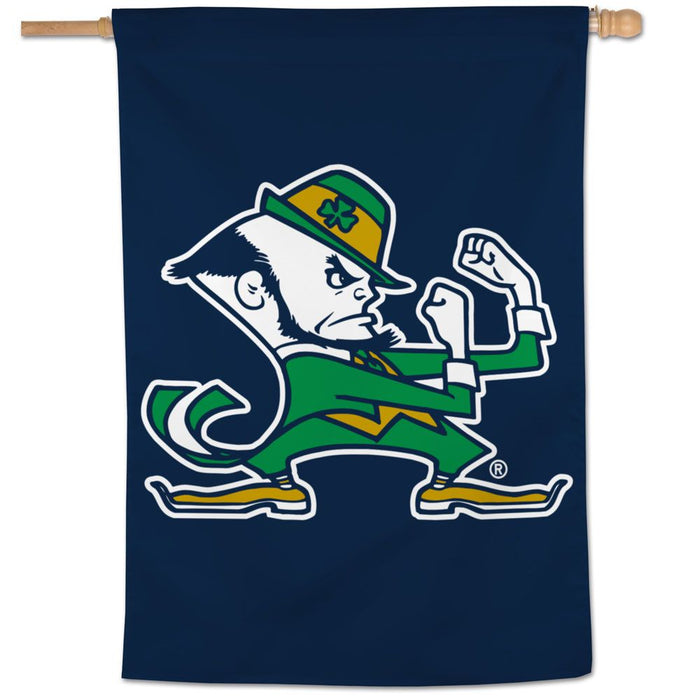 Notre Dame Fighting Irish Blue Back Banner Flag