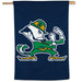 Notre Dame Fighting Irish Blue Back Banner Flag