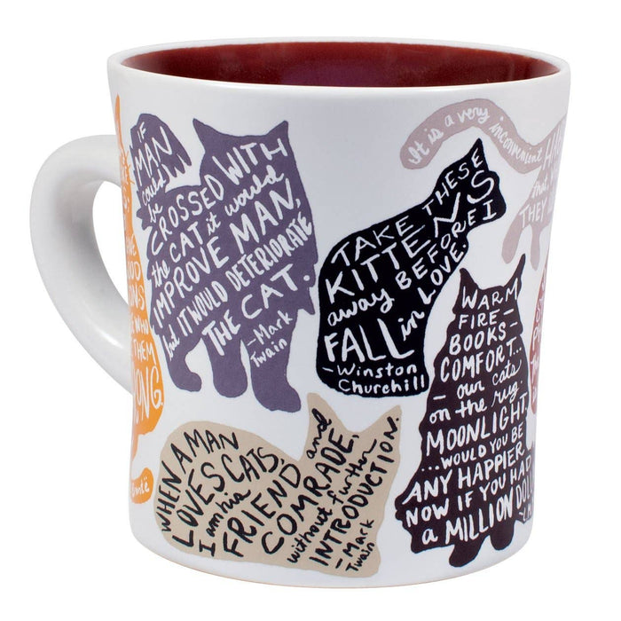 Literature Cat Quotes Coffee Mug
