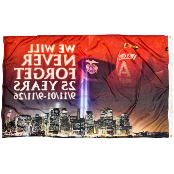 3x5' We Will Never Forget 2026 Nylon Flag