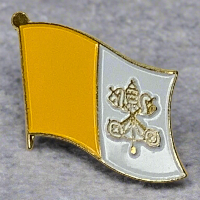 Vatican Flag Lapel Pin