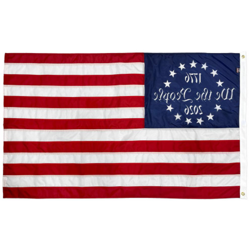 Betsy Ross We the People Printed Nylon Flag