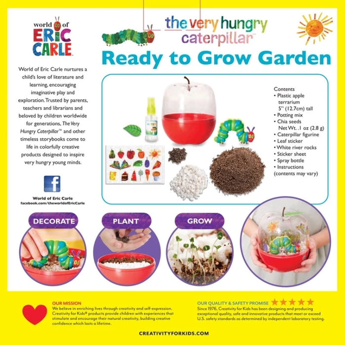 The Very Hungry Caterpillar Ready To Grow Garden