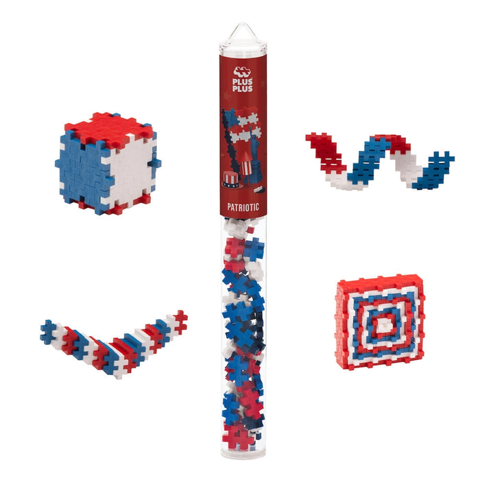 Patriotic Plus Plus 70 Piece Puzzle in Tube