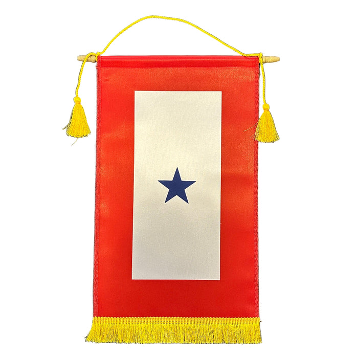 One Blue Service Star Banner - Made in the USA
