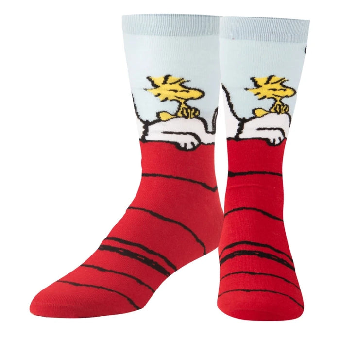 Snoopy and Woodstock Men's Crew Socks