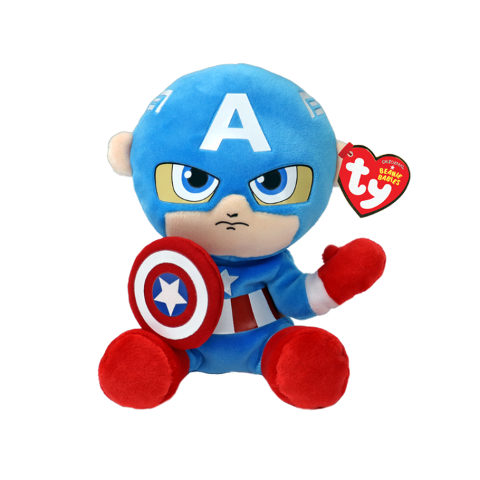 Ty Beanie Babies - Captain America Plush Toy