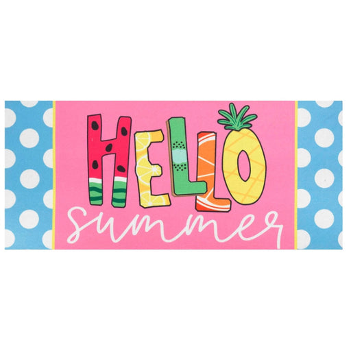 Pineapple Hello Summer Mini Switch Doormat Insert