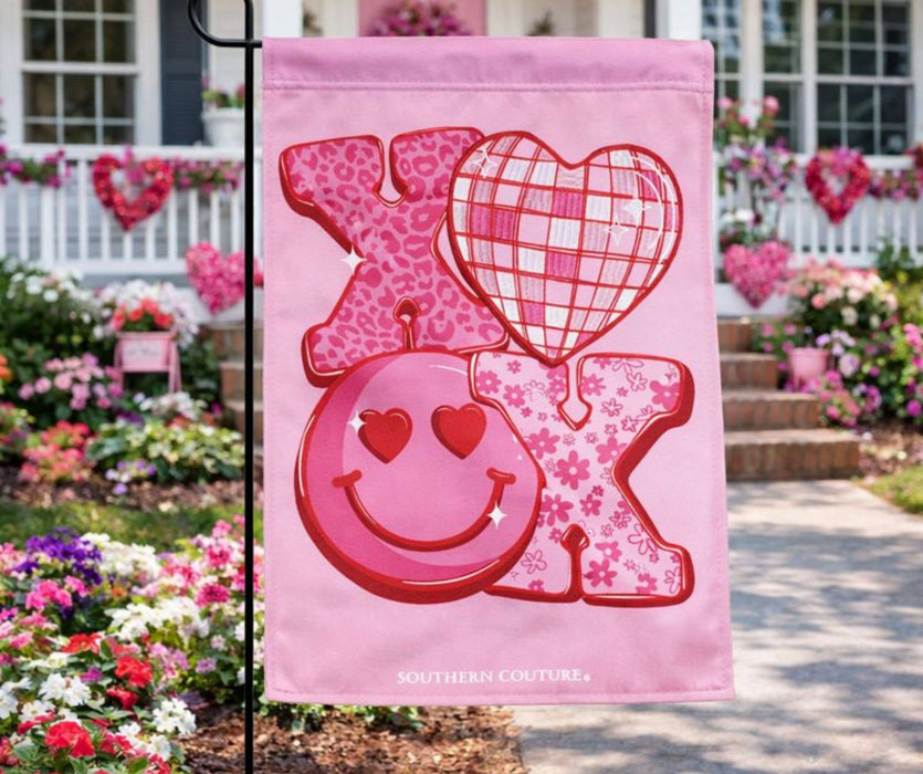 XOXO Disco Garden Flag