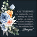 May This Flower Be a Reminder Ceramic Figurine