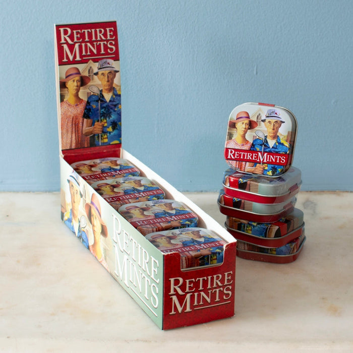 Retire-mints Breath Mint Tin