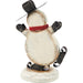 Snowman Skates Chunky Shelf Sitter