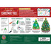6" Light Up Plaster Christmas Tree DIY Kit