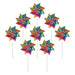 Rainbow Whirl Mylar Pinwheel