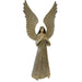 11" Elegant Praying Grey Angel Figurine