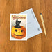 A Merry Halloween Postcard