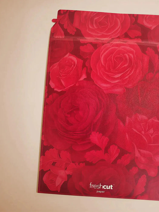 Grande Blooming Roses Pop-Up Bouquet w/ Note Card