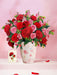 Grande Blooming Roses Pop-Up Bouquet w/ Note Card