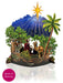 Starlit Nativity Pop-Up Decor w/ Note Card