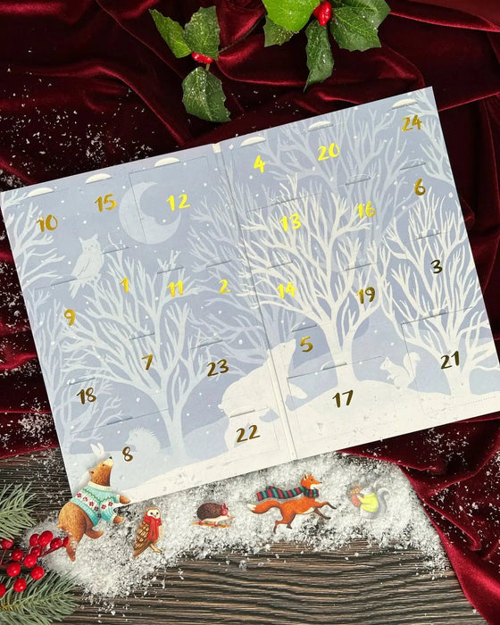 Woodland Wonderland Advent Calendar w/ Note Card