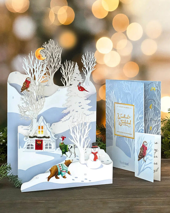 Woodland Wonderland Advent Calendar w/ Note Card