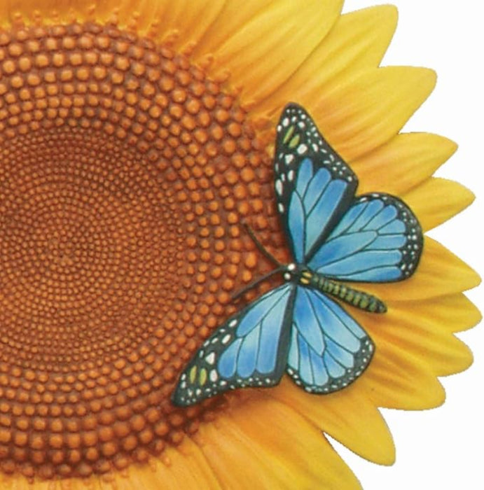 Sunflower Shape Stepping Stone/Wall Decor