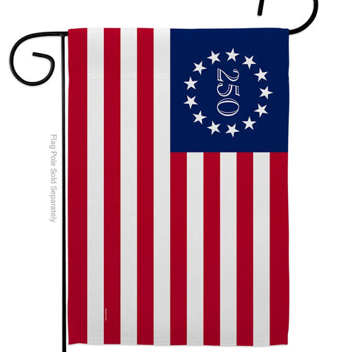 Betsy Ross America 250 Garden Flag