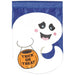 Ghost Trick Or Treat Applique Garden Flag
