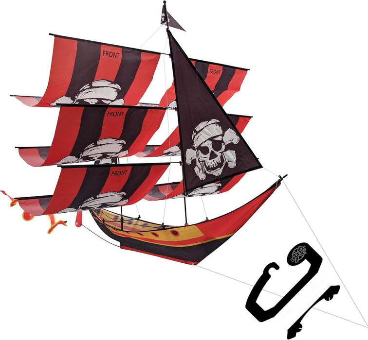 72" 3D Pirate Ship Kite