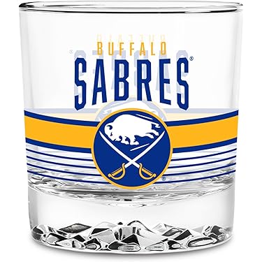 11.5oz Buffalo Sabres Rocks Glass