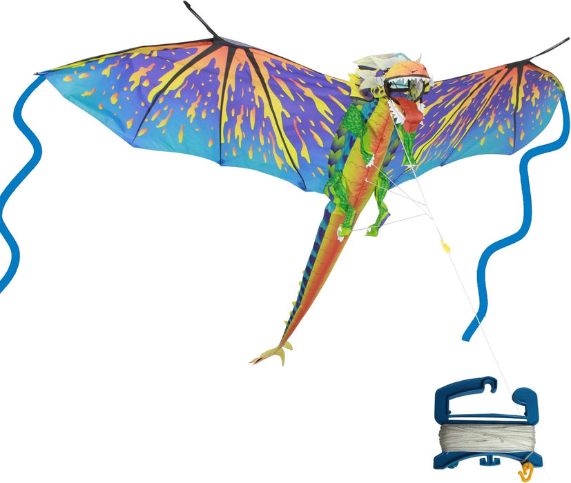 76" 3D Supersize Dragon Kite