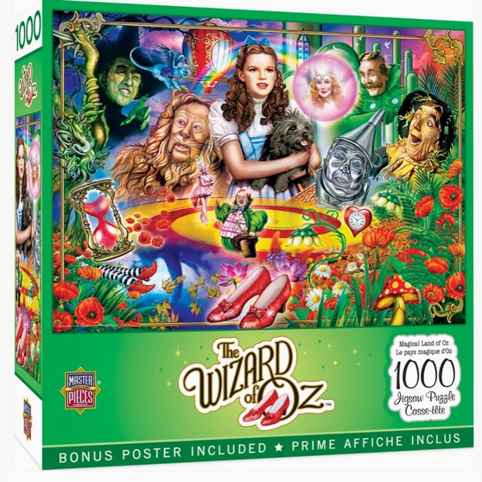 The Wizard of Oz - Magical Land of Oz 1000 Piece Jigsaw Puzzle