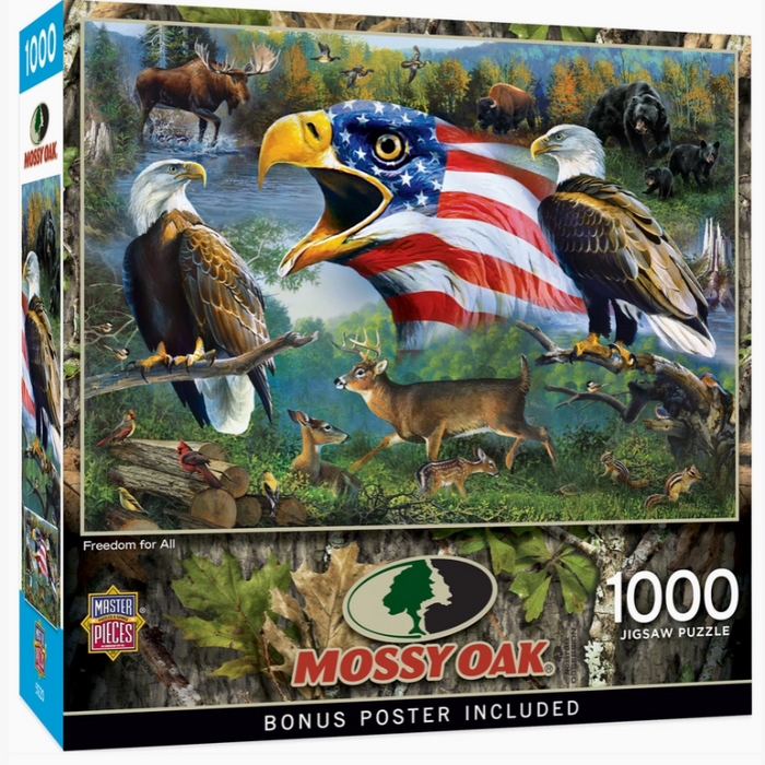 Mossy Oak - Freedom For All 1000 Piece Jigsaw Puzzle