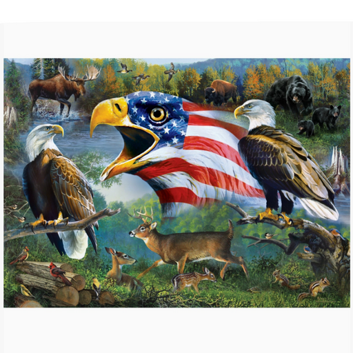 Mossy Oak - Freedom For All 1000 Piece Jigsaw Puzzle