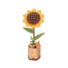 3D Wooden Sunflower Puzzle