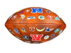 9" NFL Logos Vintage Football