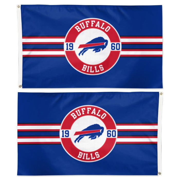 3x5' Buffalo Bills Double Sided Applique Polyester Flag