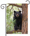 Bear in the Woods Garden Flag