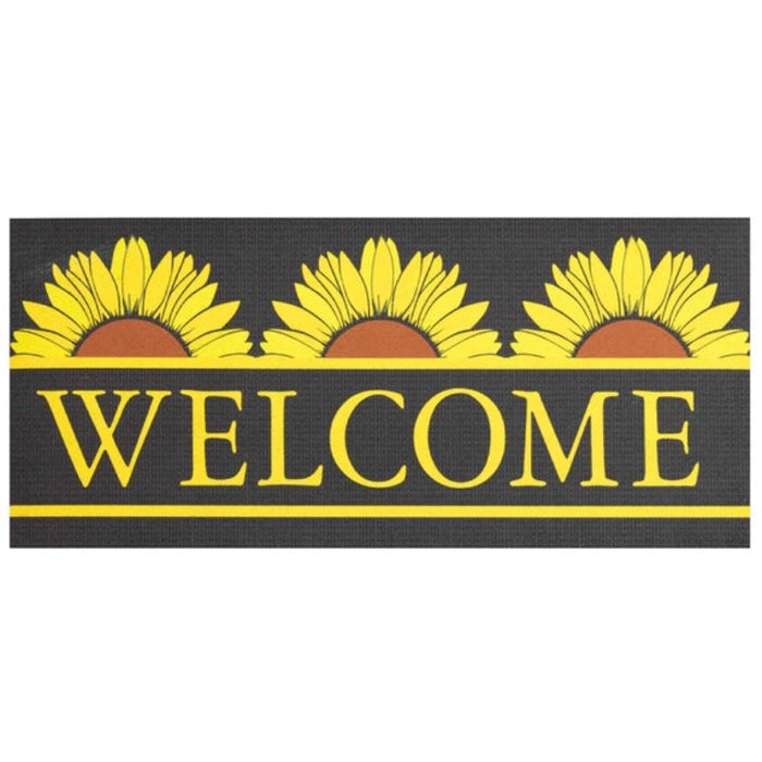 Welcome Sunflower Mini Switch Doormat Insert