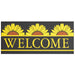 Welcome Sunflower Mini Switch Doormat Insert