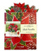 Birch Poinsettia Pop-Up Bouquet w/ Note Card
