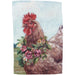 Floral Chicken Garden Flag