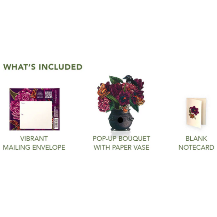 Mini Moonlight Gardens Pop-Up Bouquet w/ Note Card